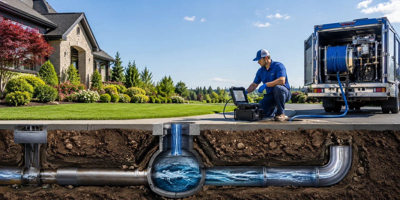 Drainage restoration information for Deville, LA